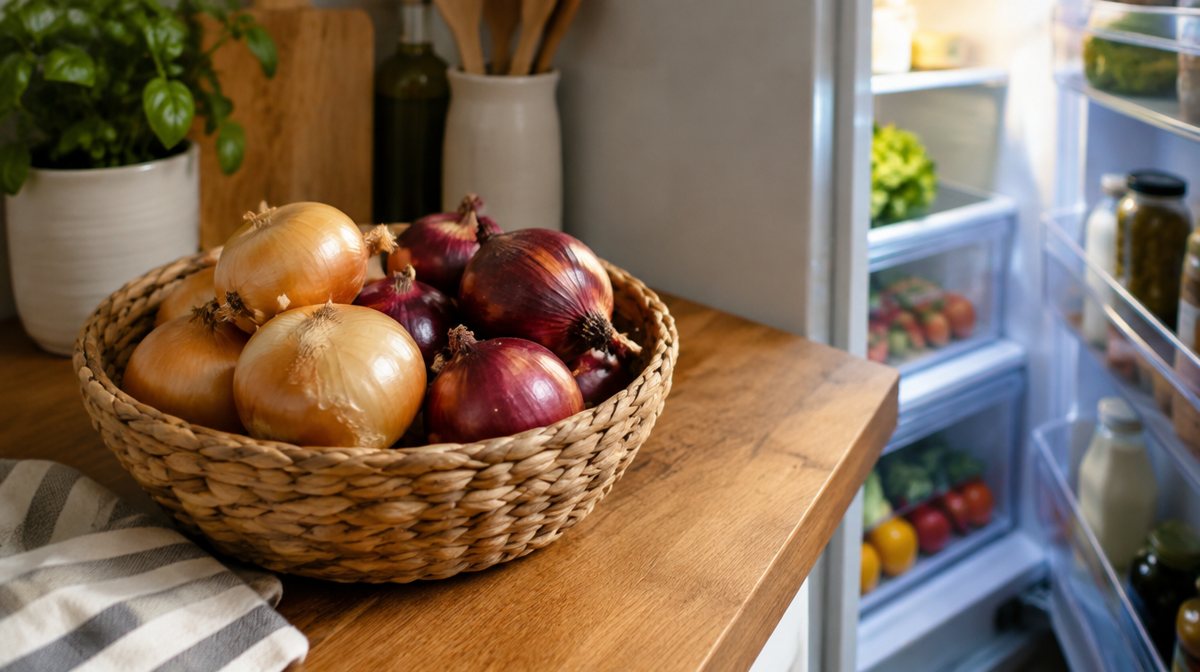 Why You Should Never Put Onions In The Fridge (And The One Time You Should)
